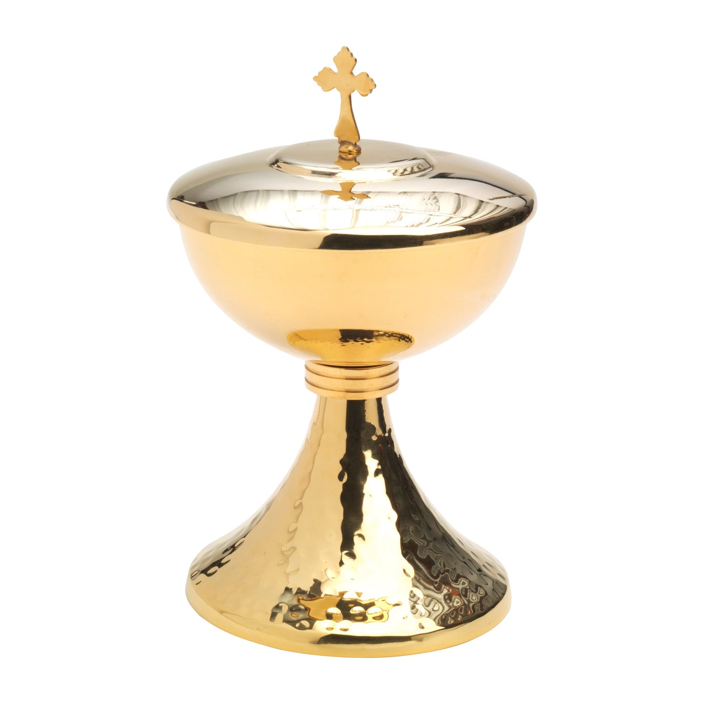 Pisside dorato H 19,5 cm