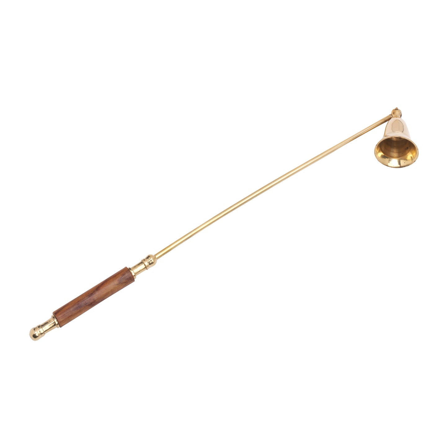 Spegnicandela con manico in legno 35 cm