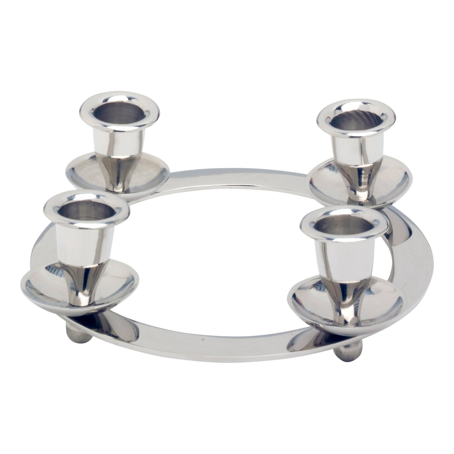 Corona placcato nickel D 21 cm