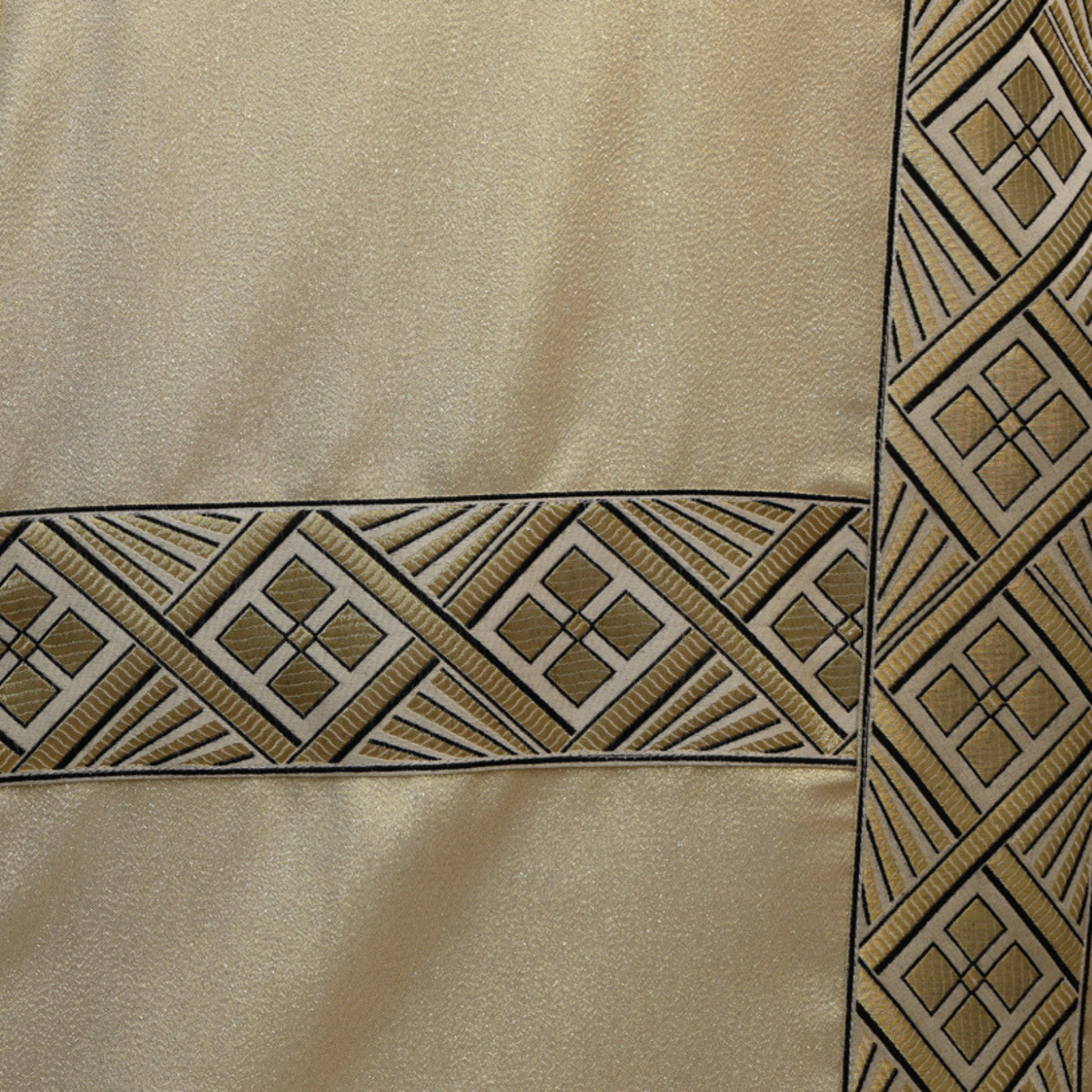 Dalmatica Oro Lurex con Galloni Fronte e Retro