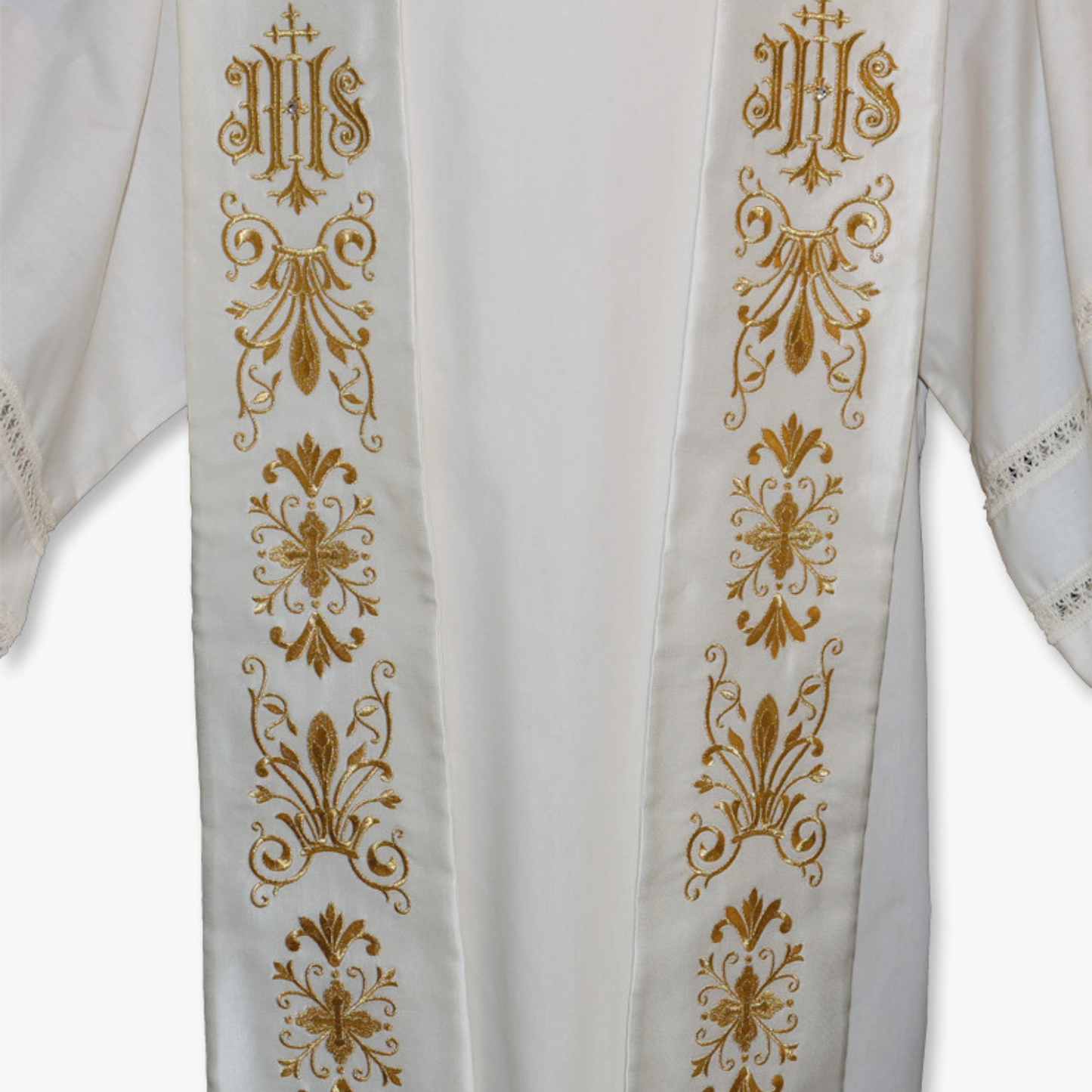 Stola Sacerdotale Ricamo Semplice sui Due Lati