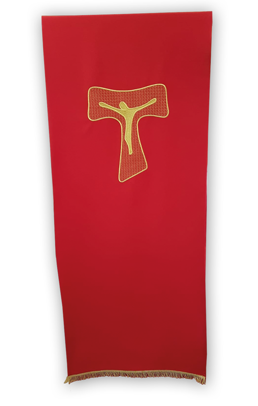 Copri leggio ricamo tau