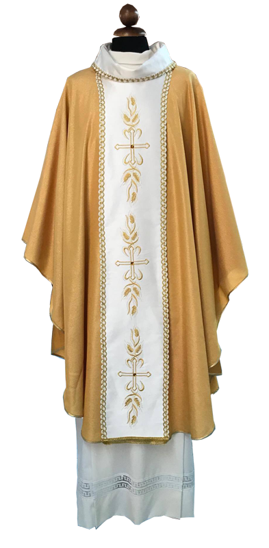 Casula in tessuto papale