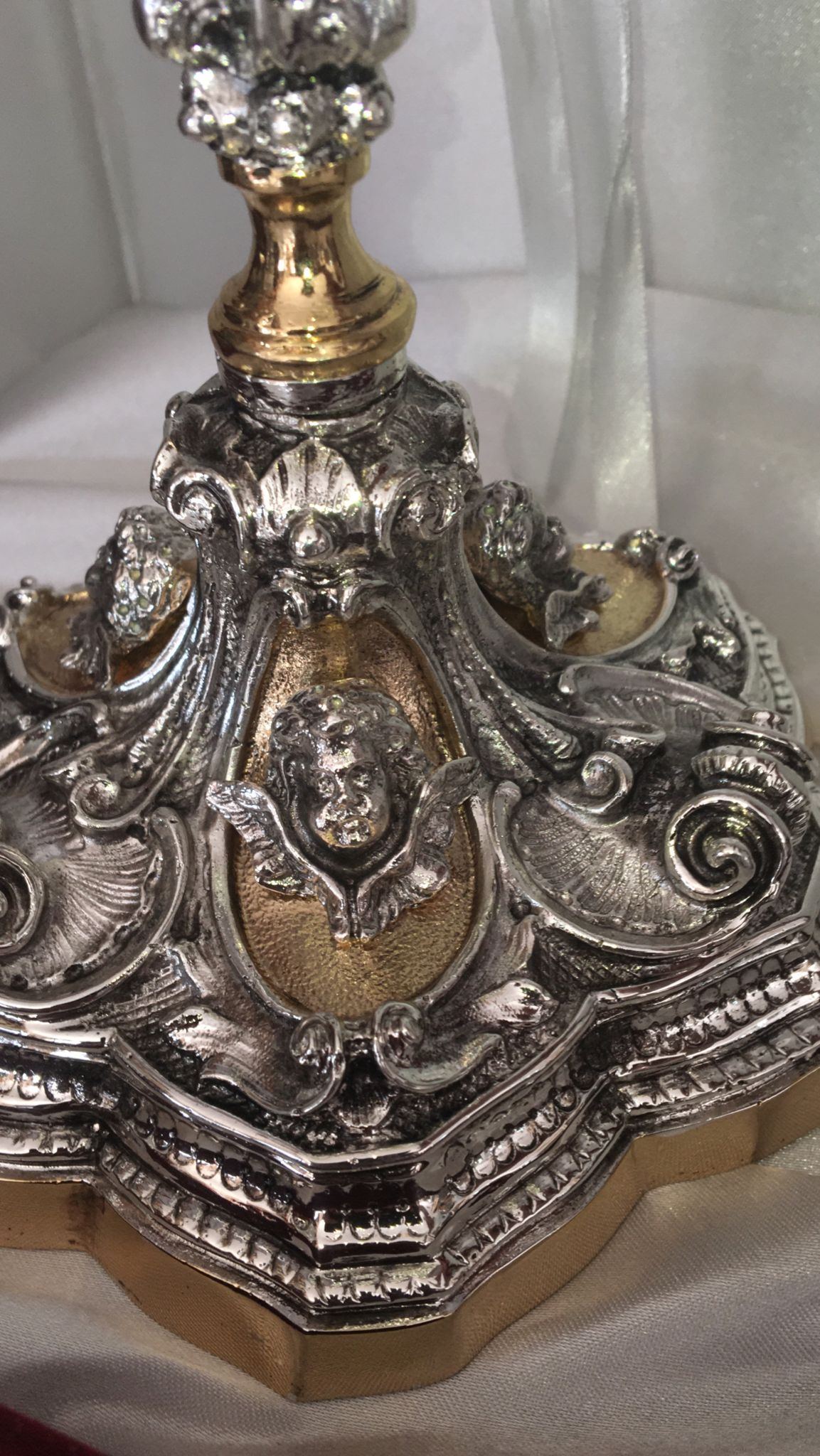 Calice Bicolore Cesellato - luxdei.it