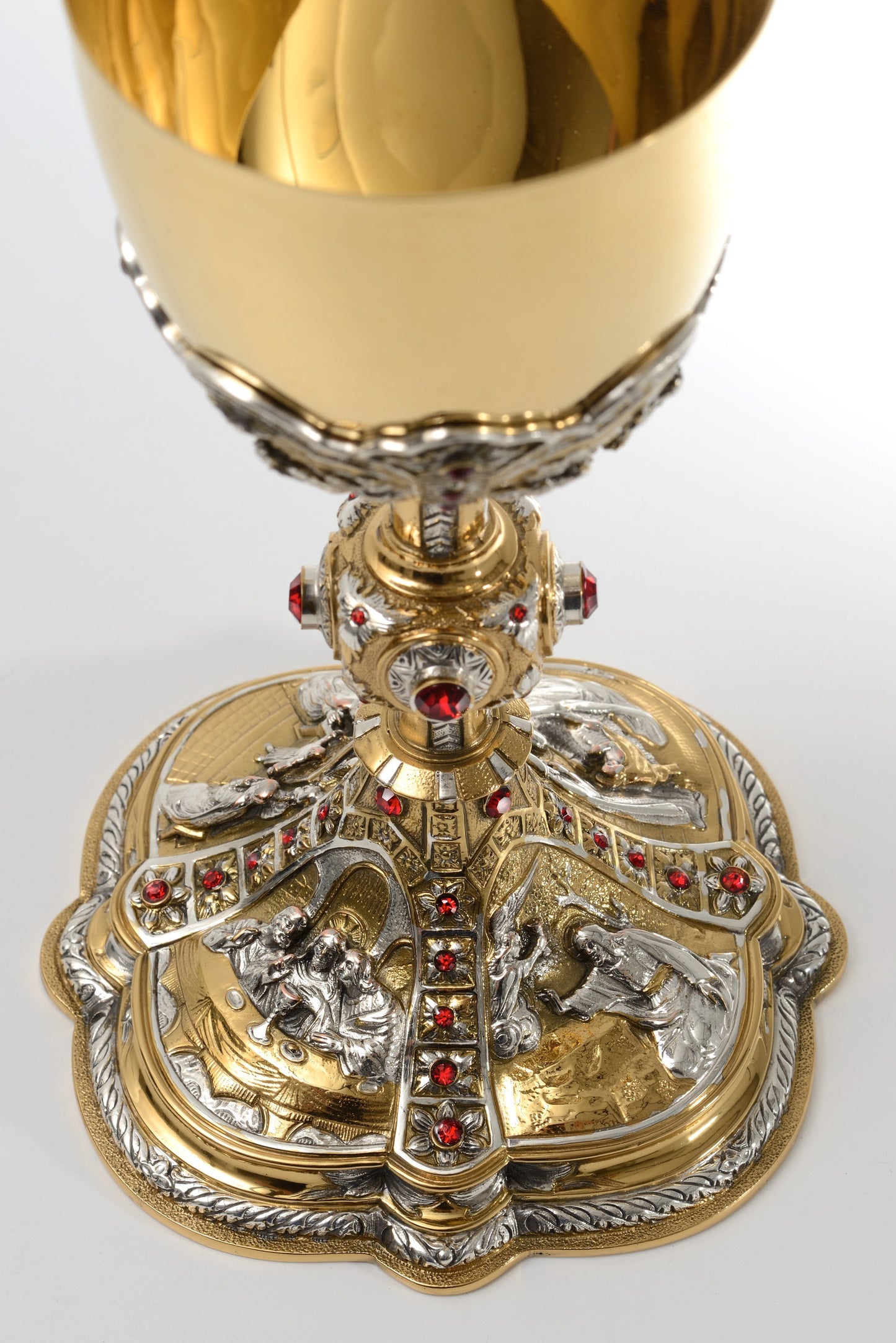 Calice in ottone bicolore - luxdei.it