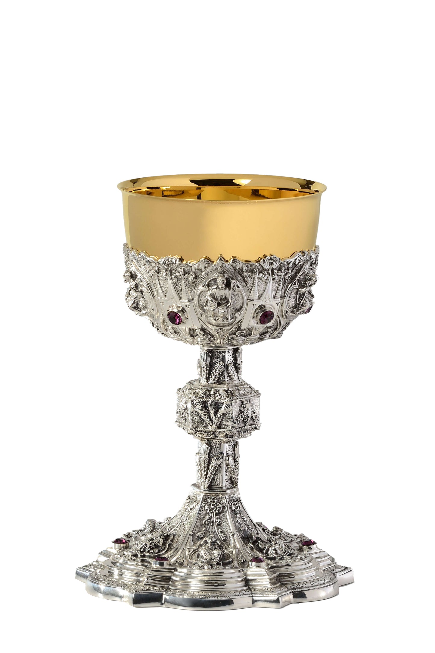 Calice in ottone - Sei personaggi liturgici - Lux Dei - Vendita Articoli Religiosi