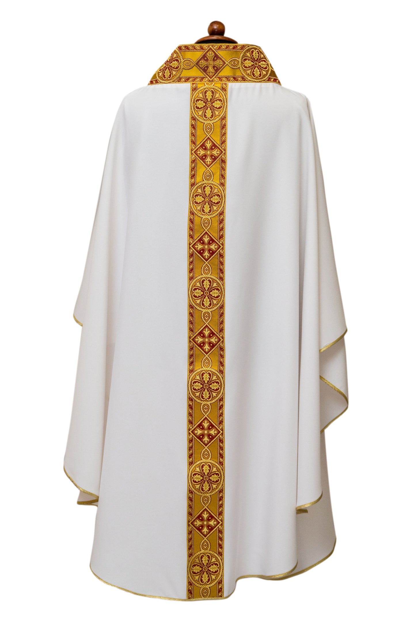 Casula coo particolare scollatura e bordo davanti e dietro - luxdei.it