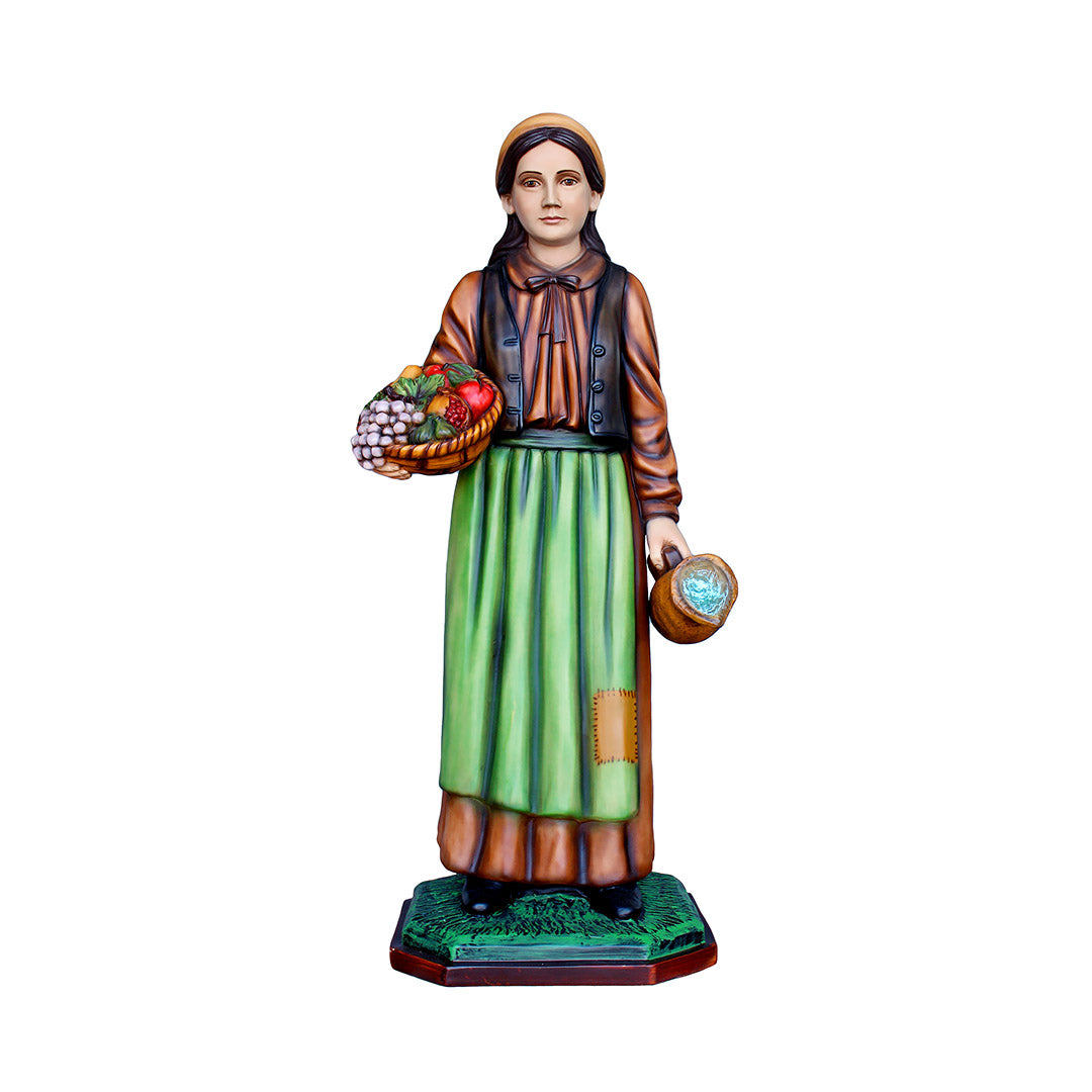 Statua Donna con Cesto - 100cm