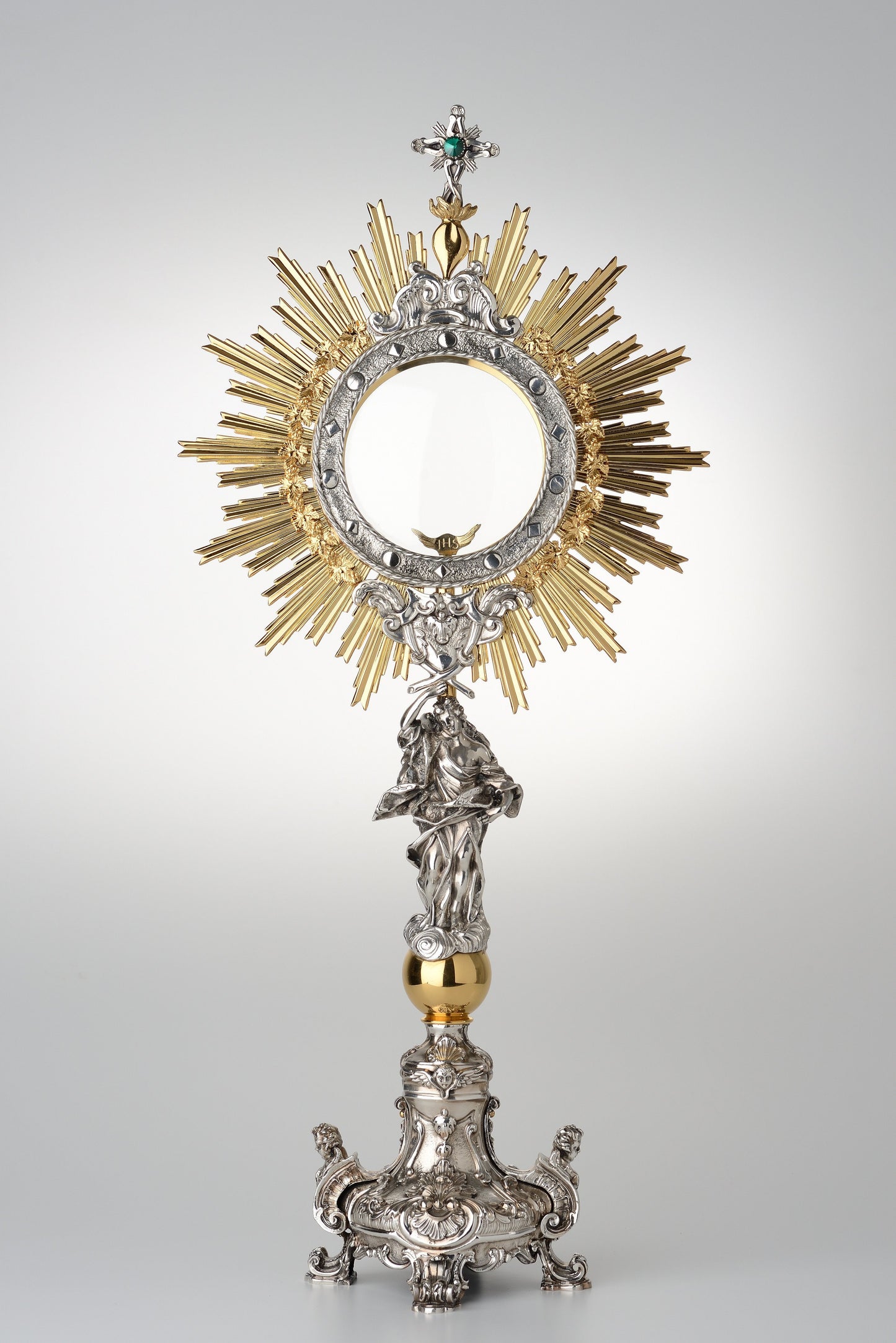 Ostensorio Ostiamagna con Angelo - luxdei.it