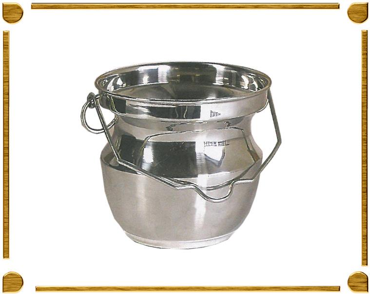 Secchiello Acciaio Inox - luxdei.it