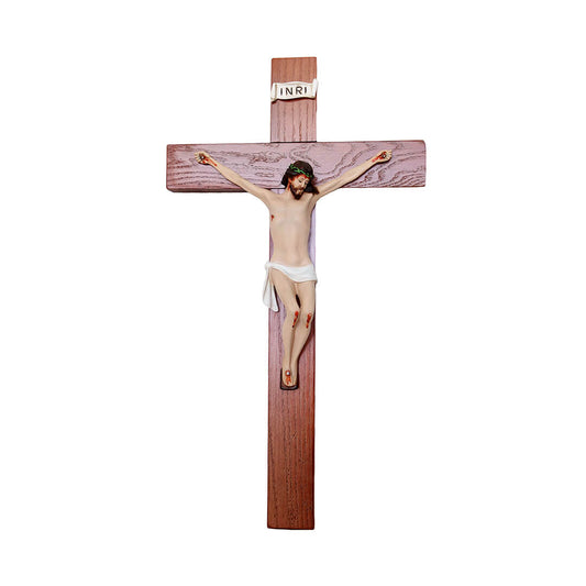 Statua Cristo in Croce - 25cm - Lux Dei - Vendita Articoli Religiosi