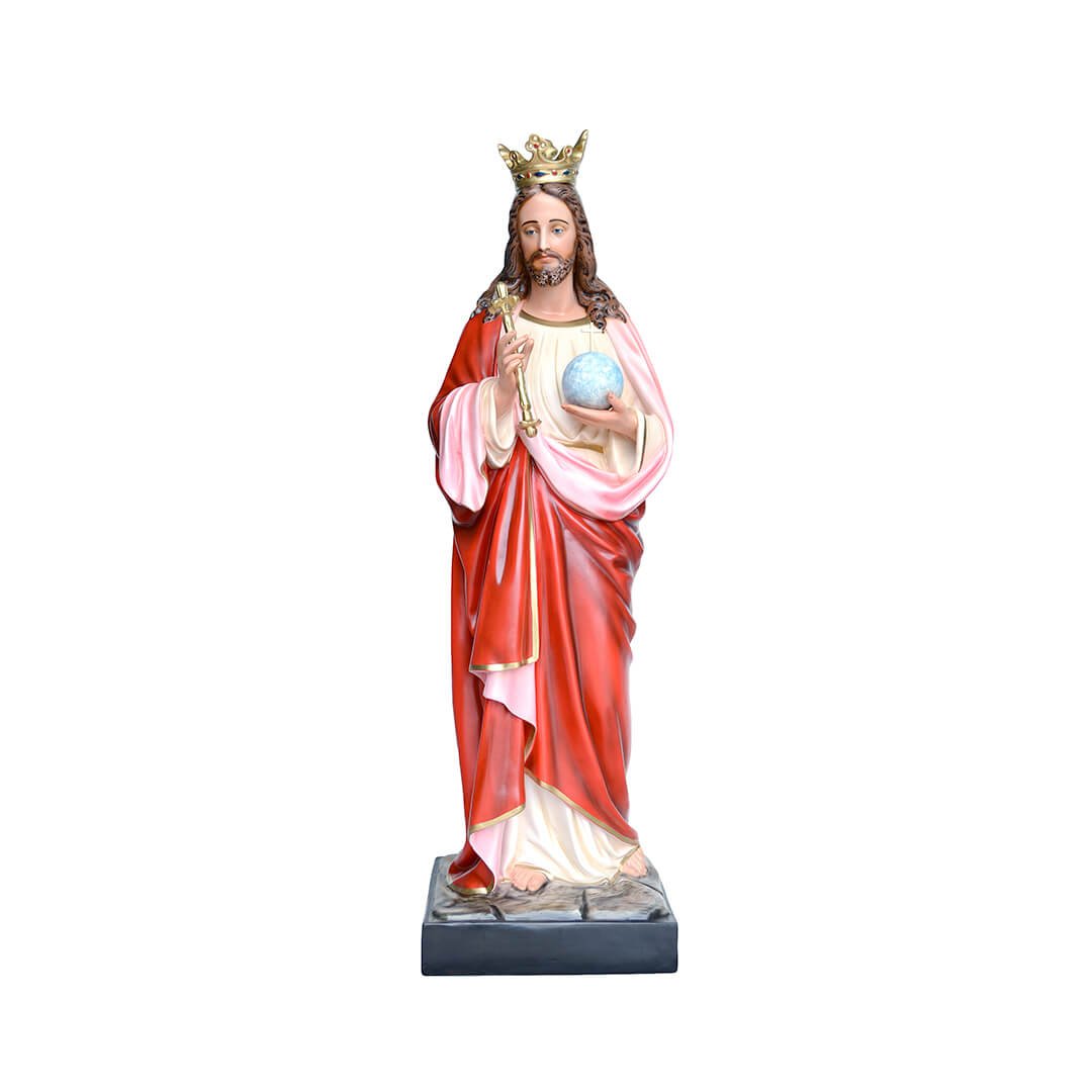 Statua Cristo Re - 160cm - Lux Dei - Vendita Articoli Religiosi