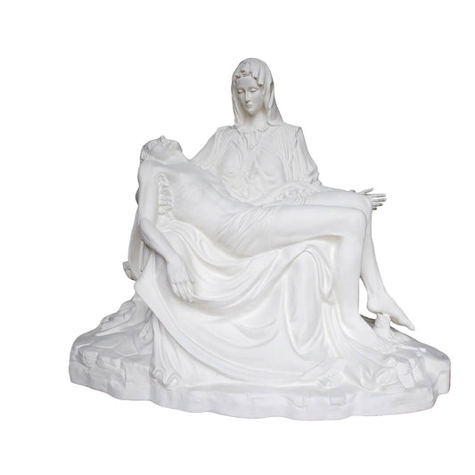 Statua della Pietà - 130x150cm - Bianca - Lux Dei - Vendita Articoli Religiosi