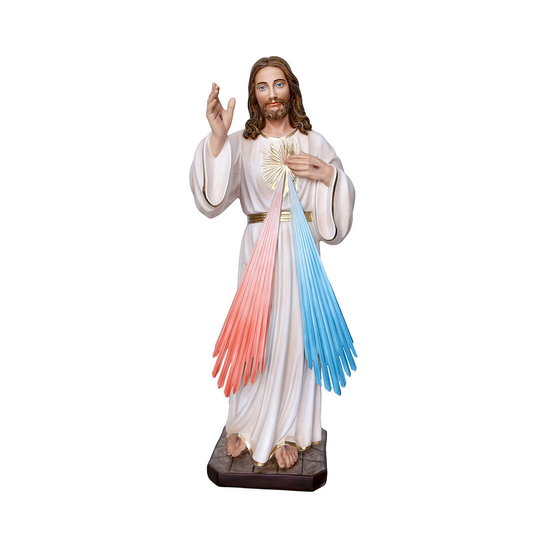 Statua Gesù Misericordioso - 100cm - Lux Dei - Vendita Articoli Religiosi