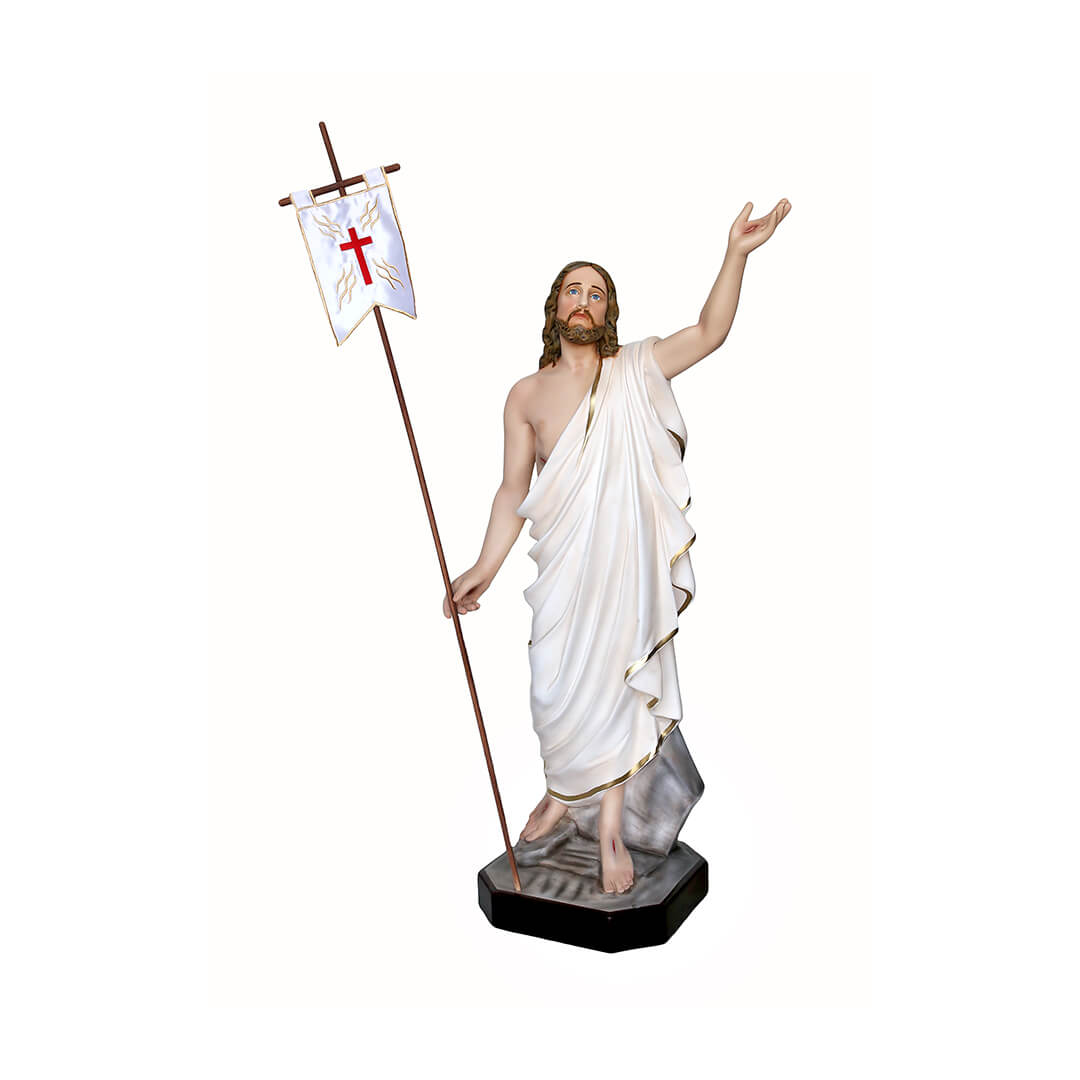Statua Gesù Risorto - 110cm - Lux Dei - Vendita Articoli Religiosi