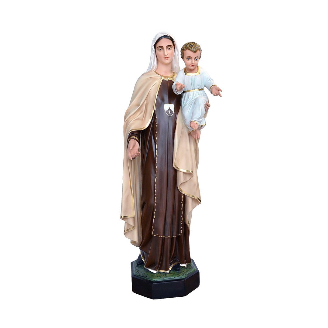 Statua Madonna del Carmine - 100cm - Lux Dei - Vendita Articoli Religiosi