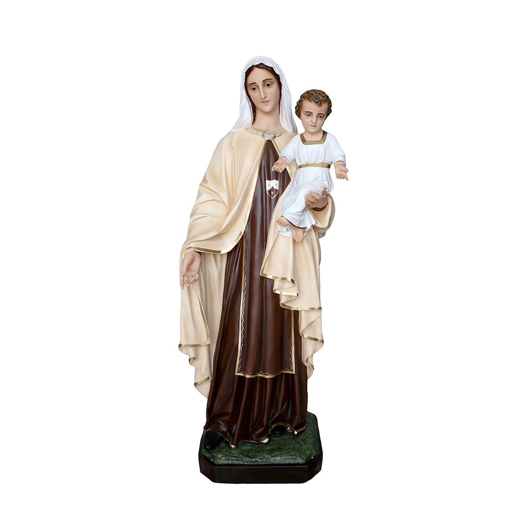 Statua Madonna del Carmine - 160cm - Lux Dei - Vendita Articoli Religiosi