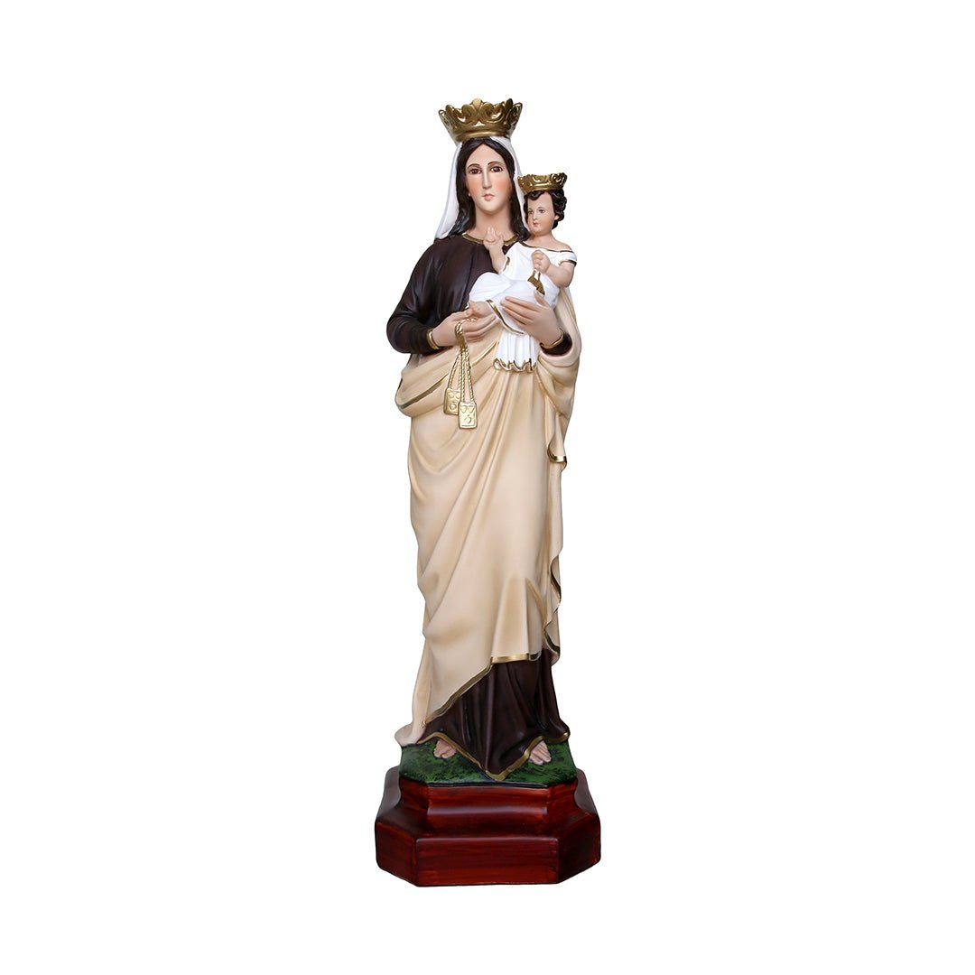 Statua Madonna del Carmine - 80cm - Lux Dei - Vendita Articoli Religiosi