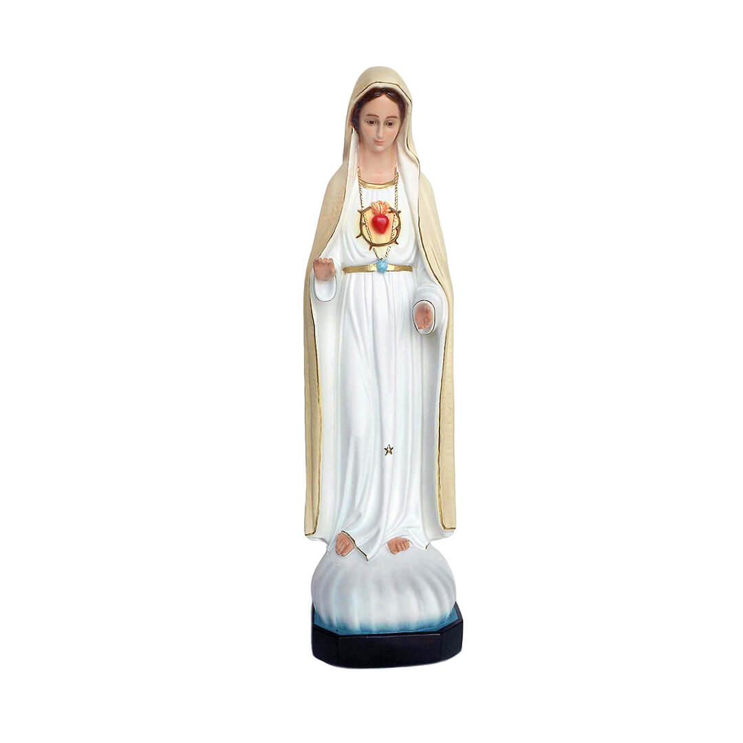 Statua Madonna di Fatima, II Apparizione - 103cm - Lux Dei - Vendita Articoli Religiosi
