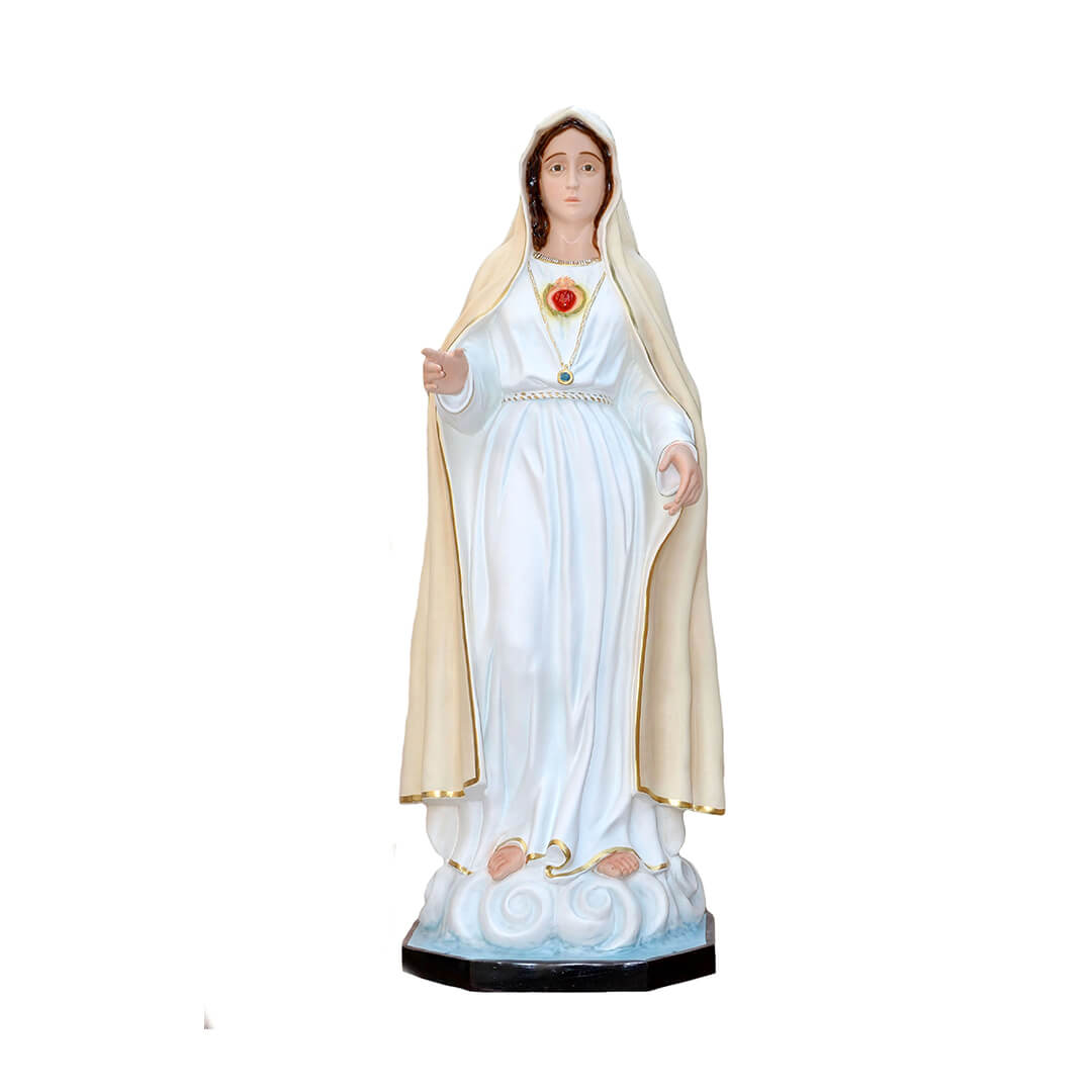 Statua Madonna di Fatima, II Apparizione - 180cm - Lux Dei - Vendita Articoli Religiosi