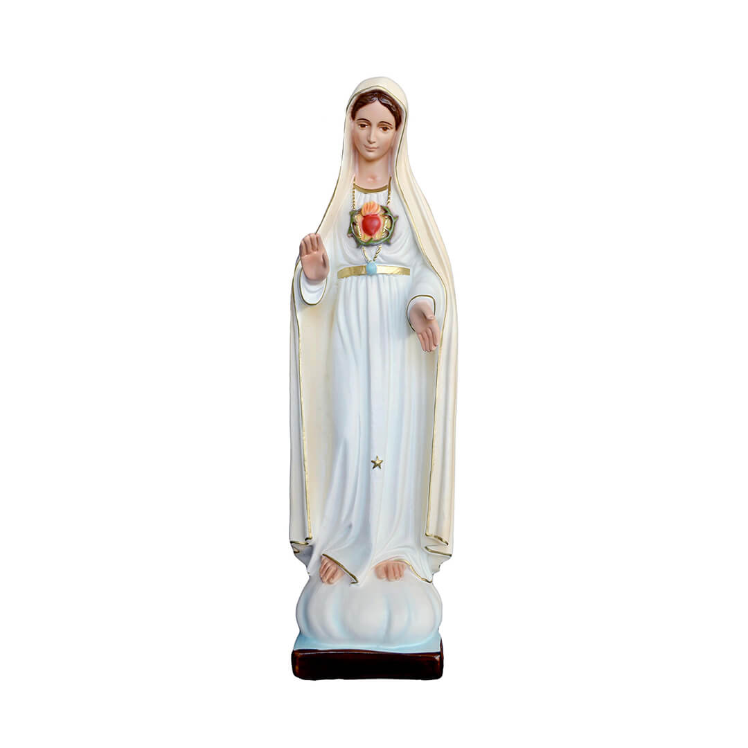 Statua Madonna di Fatima, II Apparizione - 65cm - Lux Dei - Vendita Articoli Religiosi