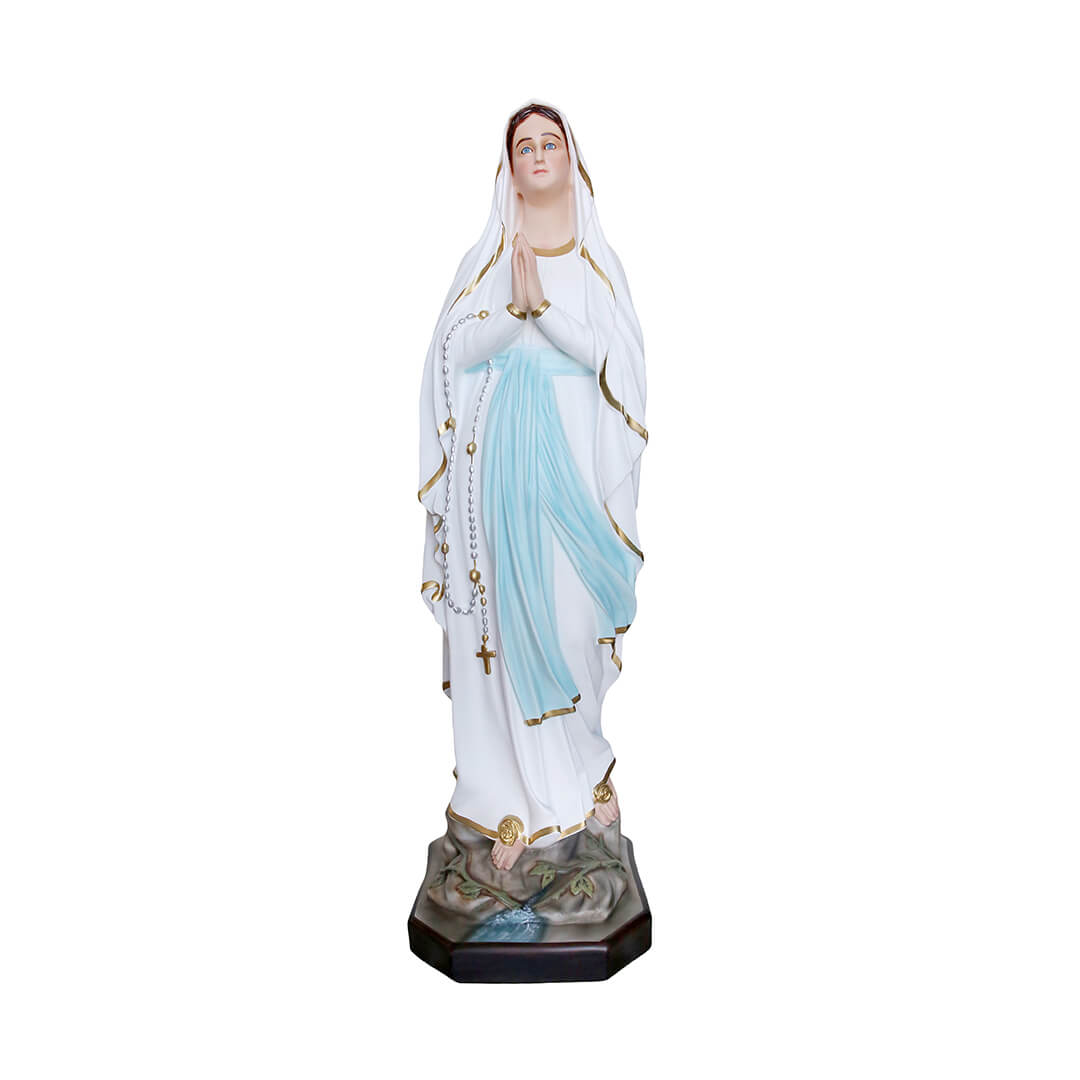 Statua Madonna di Lourdes - 105cm – Lux Dei - Vendita Articoli Religiosi