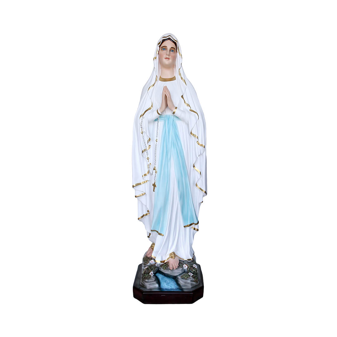Statua Madonna di Lourdes - 130cm - Lux Dei - Vendita Articoli Religiosi