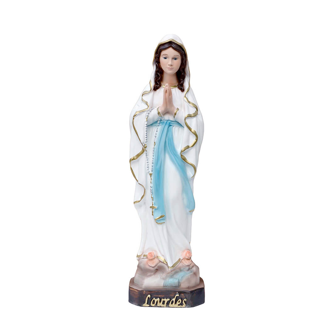 Statua Madonna di Lourdes - 30cm - Lux Dei - Vendita Articoli Religiosi
