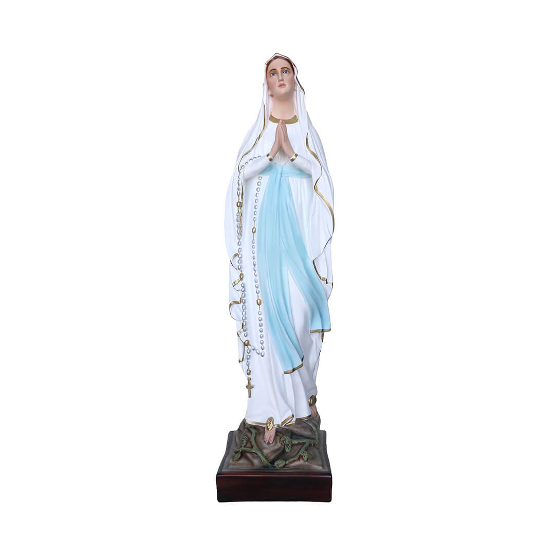 Statua Madonna di Lourdes - 85cm - Lux Dei - Vendita Articoli Religiosi