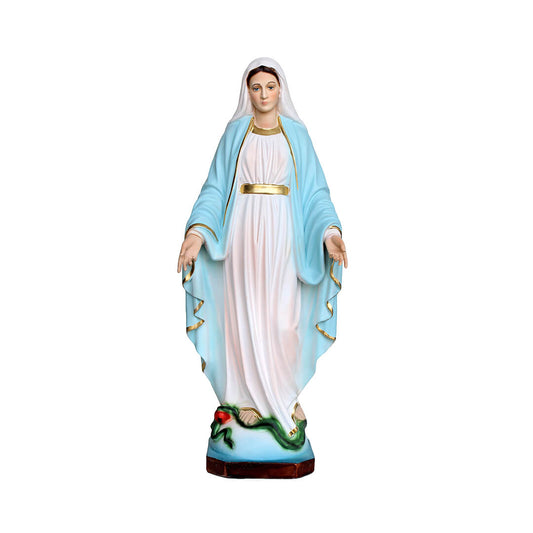 Statua Madonna Miracolosa con mani aperte - 30cm - Lux Dei - Vendita Articoli Religiosi