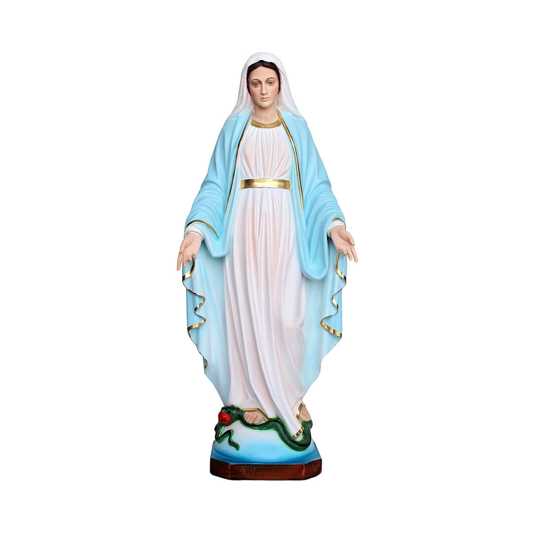 Statua Madonna Miracolosa con mani aperte - 50cm - Lux Dei - Vendita Articoli Religiosi