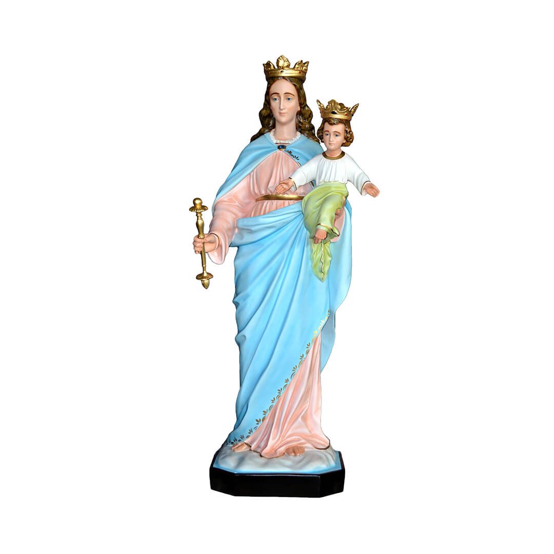 Statua Maria Ausiliatrice - 130cm - Lux Dei - Vendita Articoli Religiosi