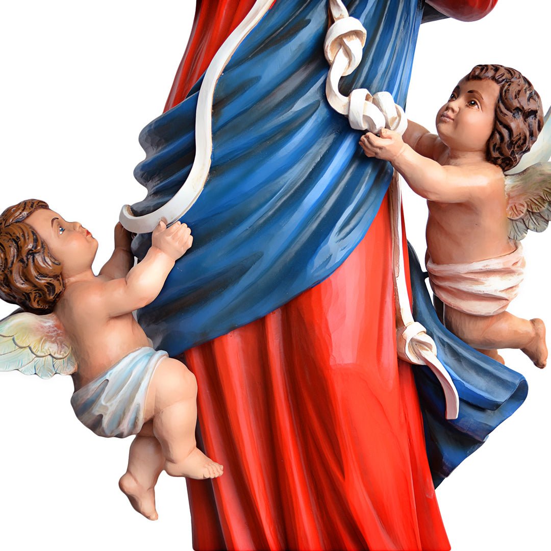 Statua Maria che Scioglie i Nodi - 100cm - Lux Dei - Vendita Articoli Religiosi