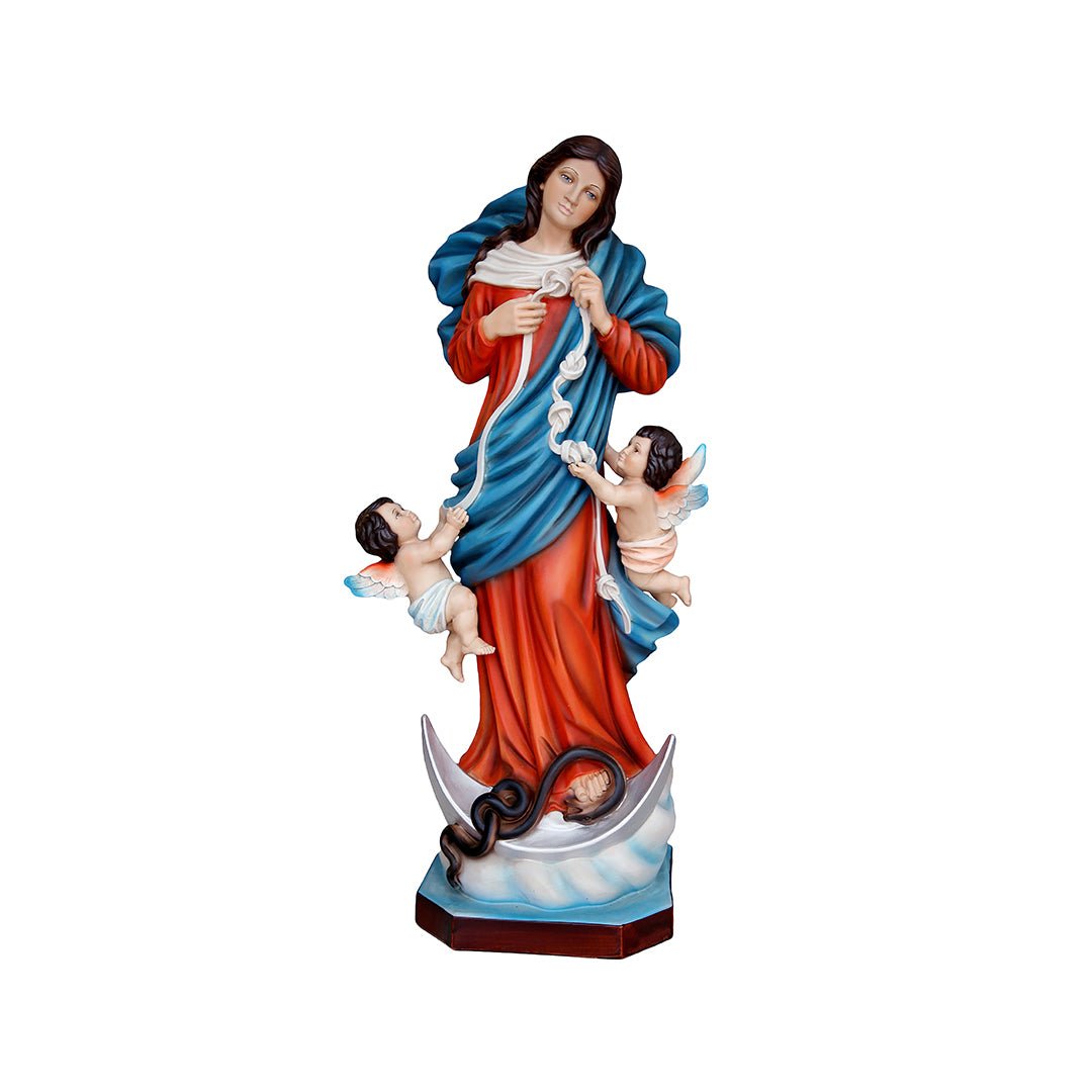 Statua Maria che Scioglie i Nodi - 60cm - Lux Dei - Vendita Articoli Religiosi