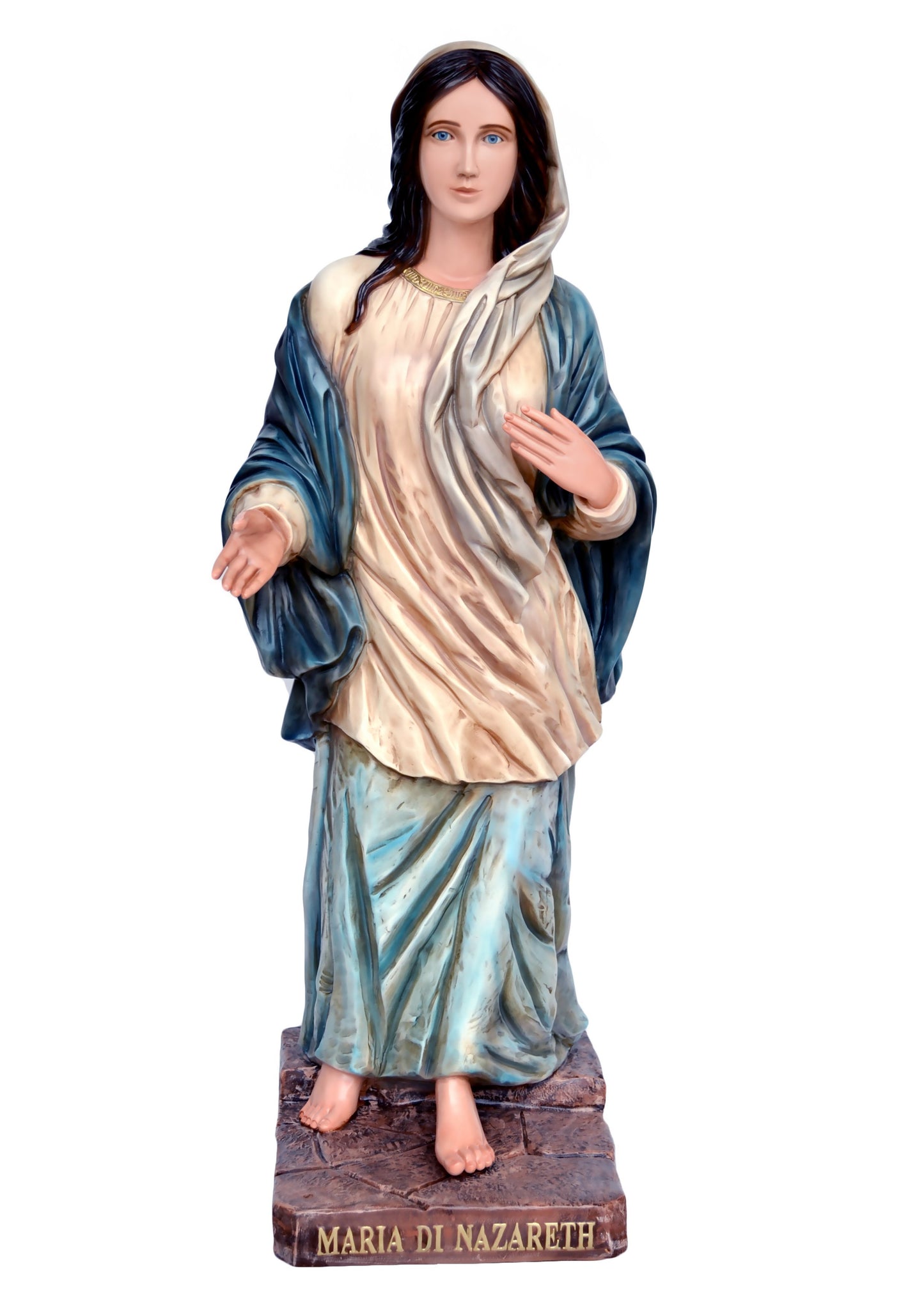 Statua Maria di Nazareth - luxdei.it