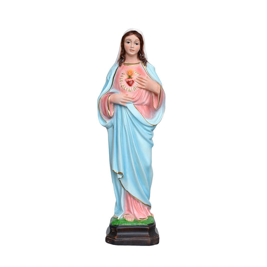 Statua Sacro Cuore di Maria - 30cm - Lux Dei - Vendita Articoli Religiosi
