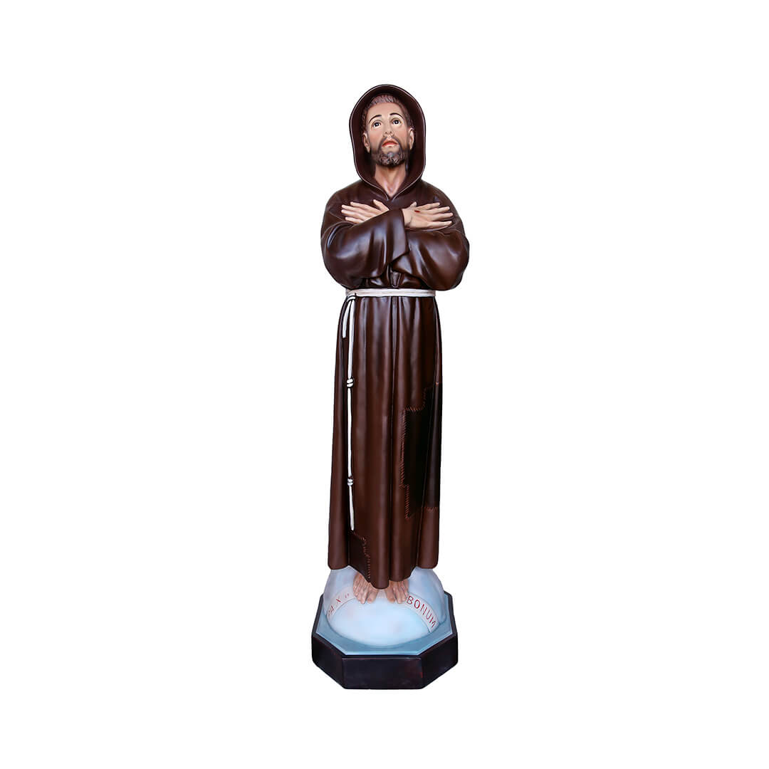 Statua San Francesco d'Assisi - 130cm - Lux Dei - Vendita Articoli Religiosi