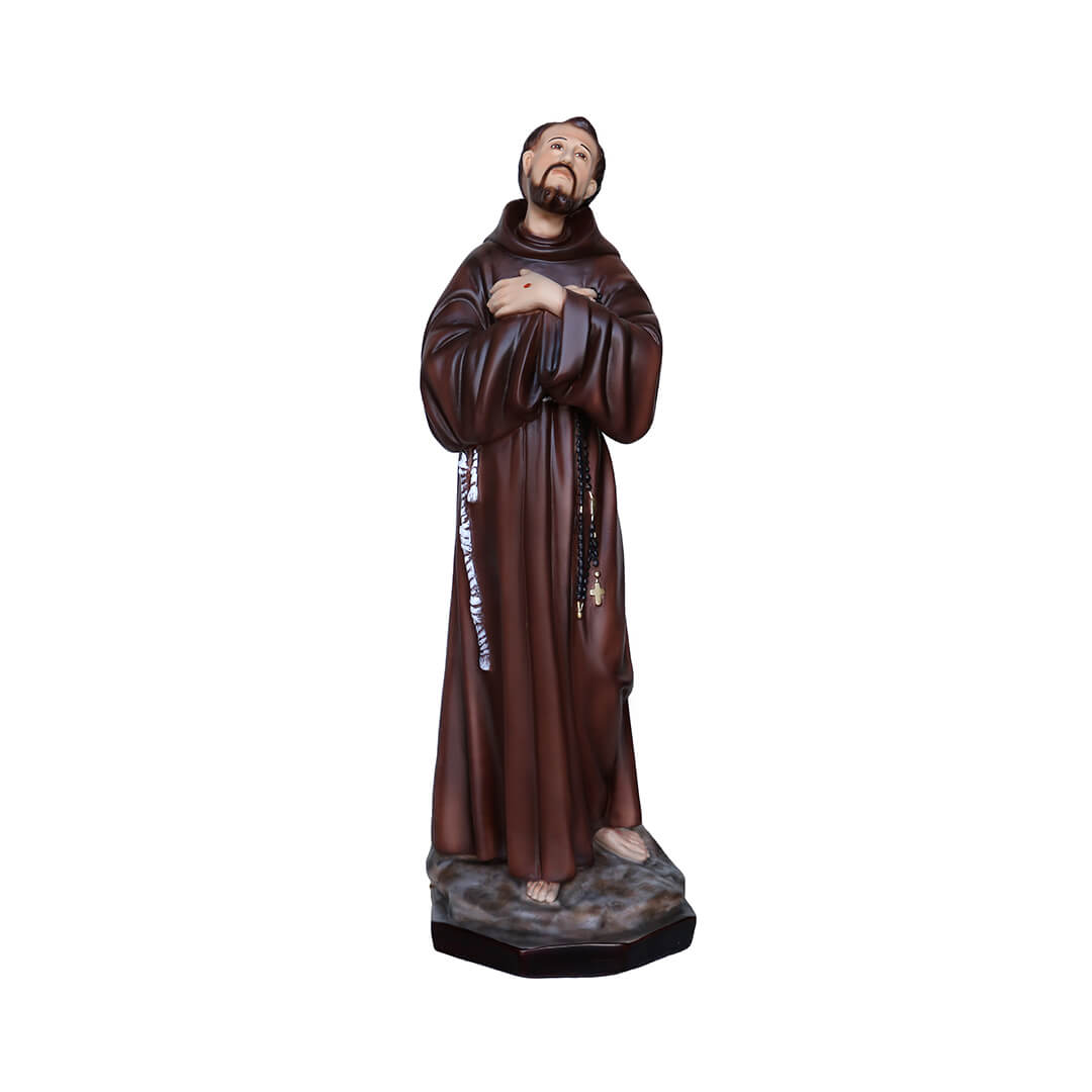 Statua San Francesco d'Assisi - 55cm - Lux Dei - Vendita Articoli Religiosi