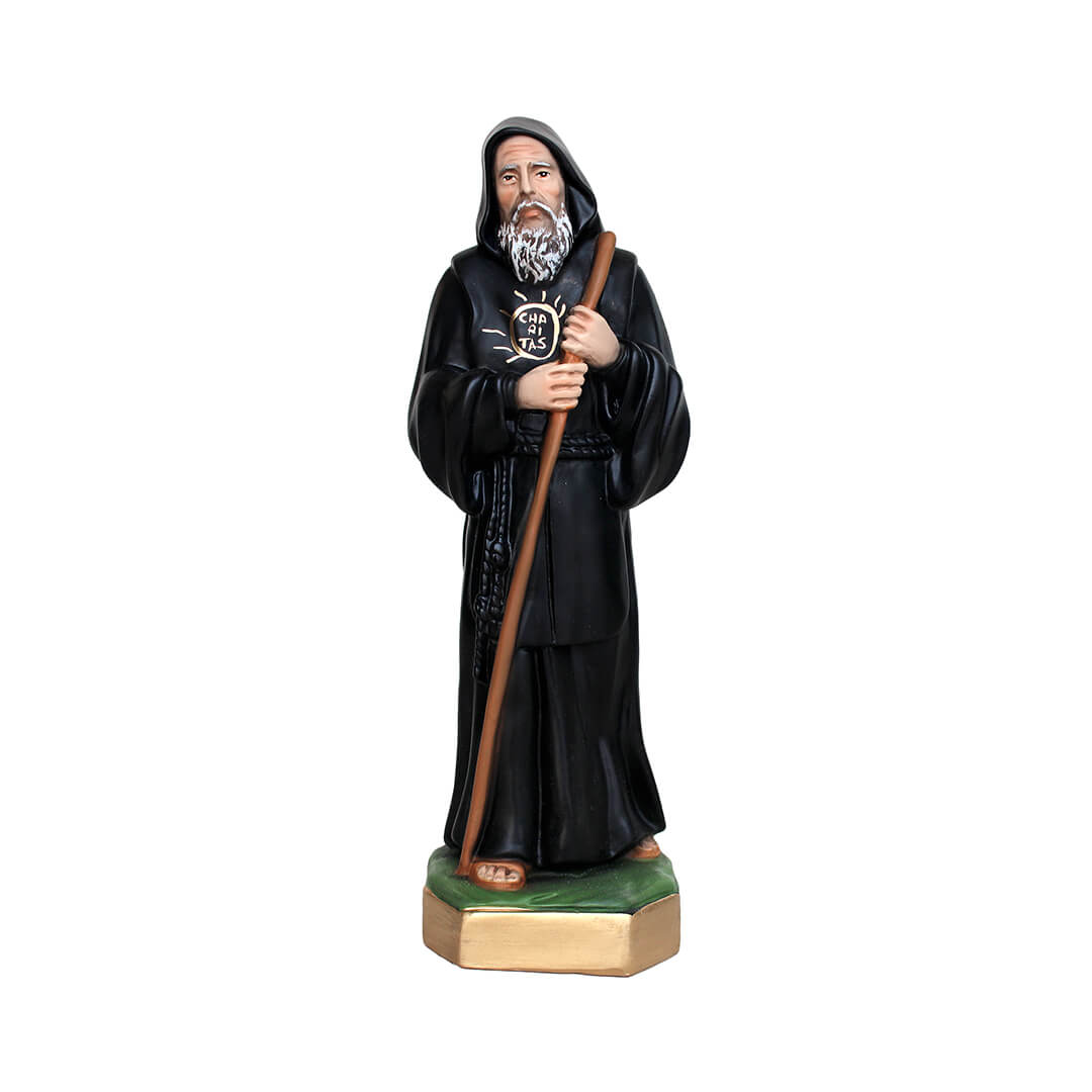 Statua San Francesco di Paola - 33cm - Lux Dei - Vendita Articoli Religiosi