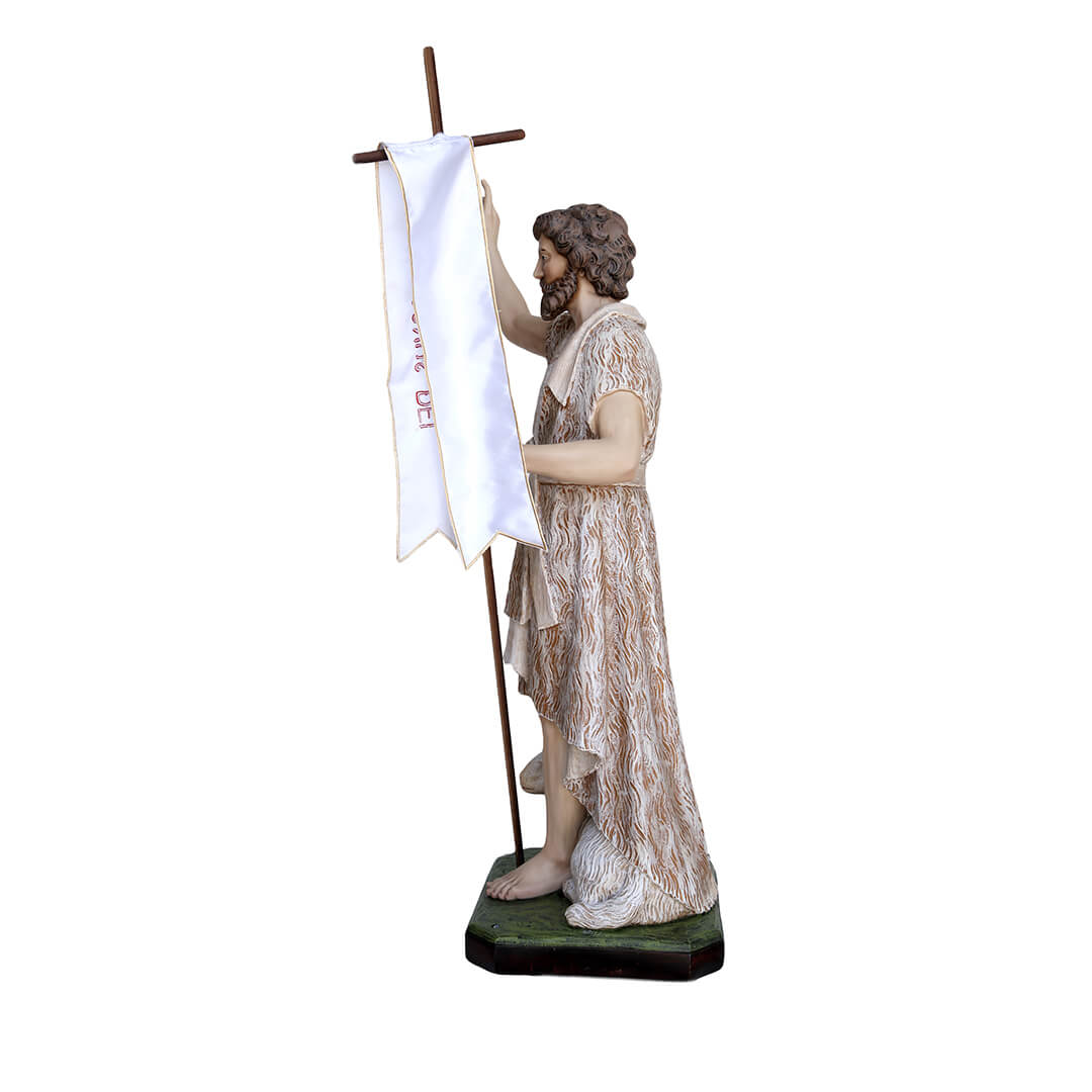 Statua San Giovanni Battista - 100cm - Lux Dei - Vendita Articoli Religiosi