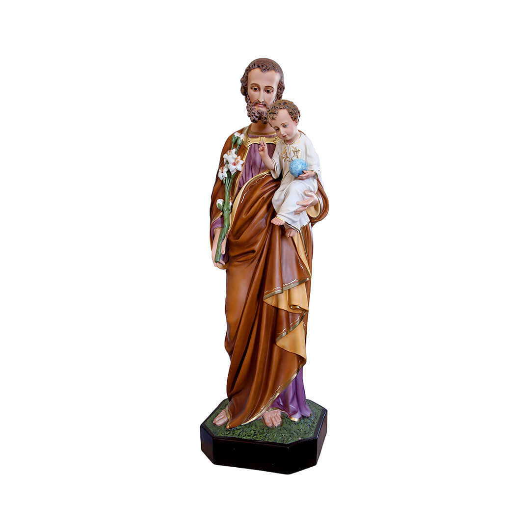 Statua San Giuseppe - 130cm - Lux Dei - Vendita Articoli Religiosi