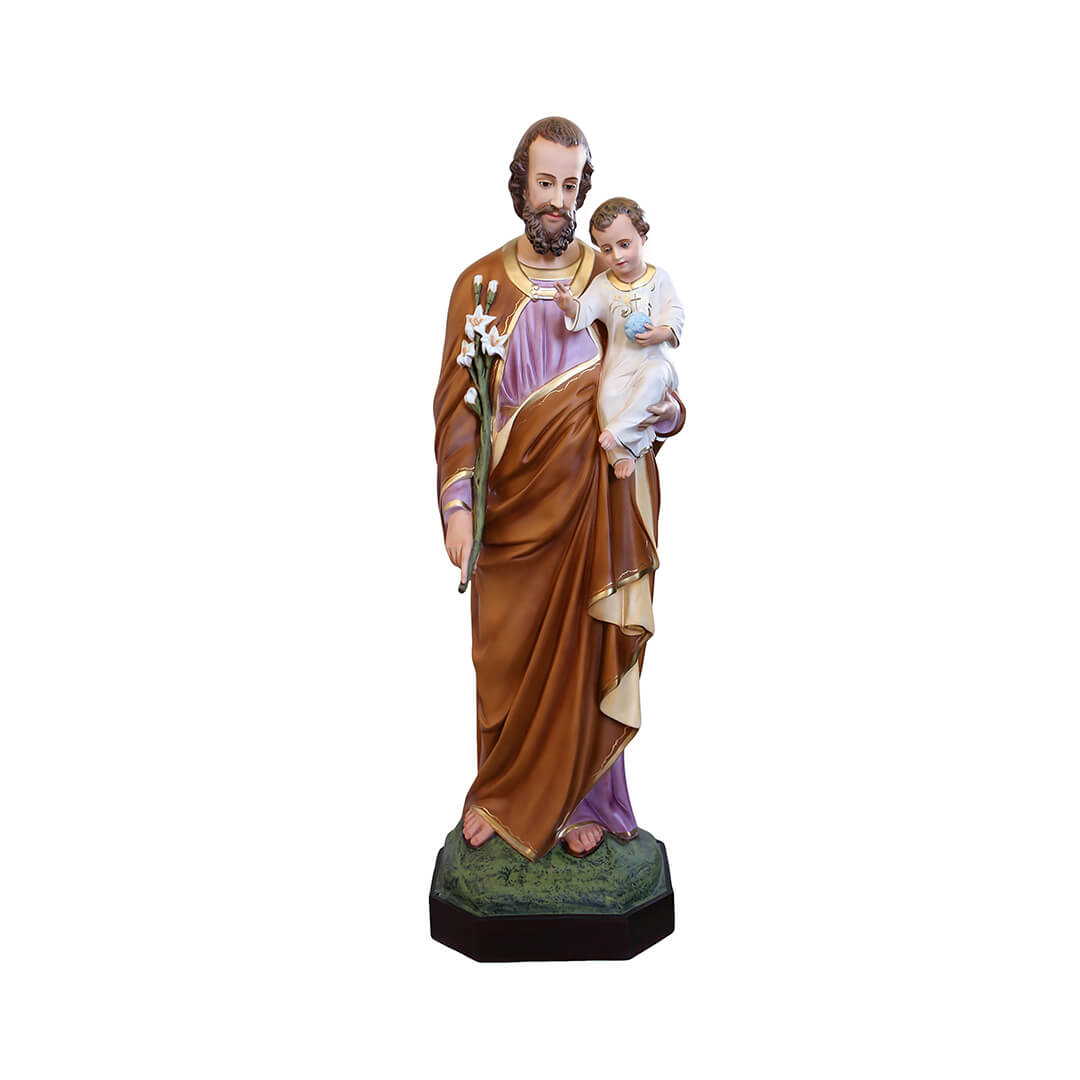 Statua San Giuseppe - 160cm - Lux Dei - Vendita Articoli Religiosi