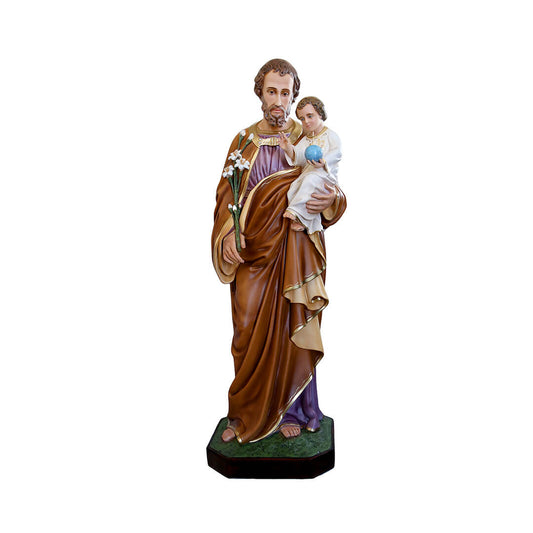 Statua San Giuseppe - 180cm - Lux Dei - Vendita Articoli Religiosi