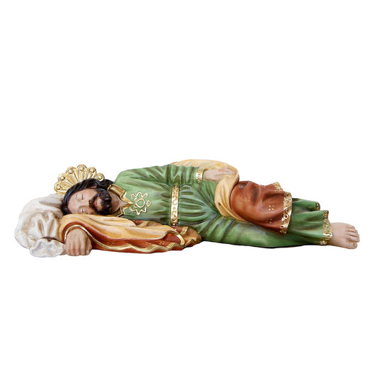 Statua San Giuseppe dormiente - 20cm - Lux Dei - Vendita Articoli Religiosi