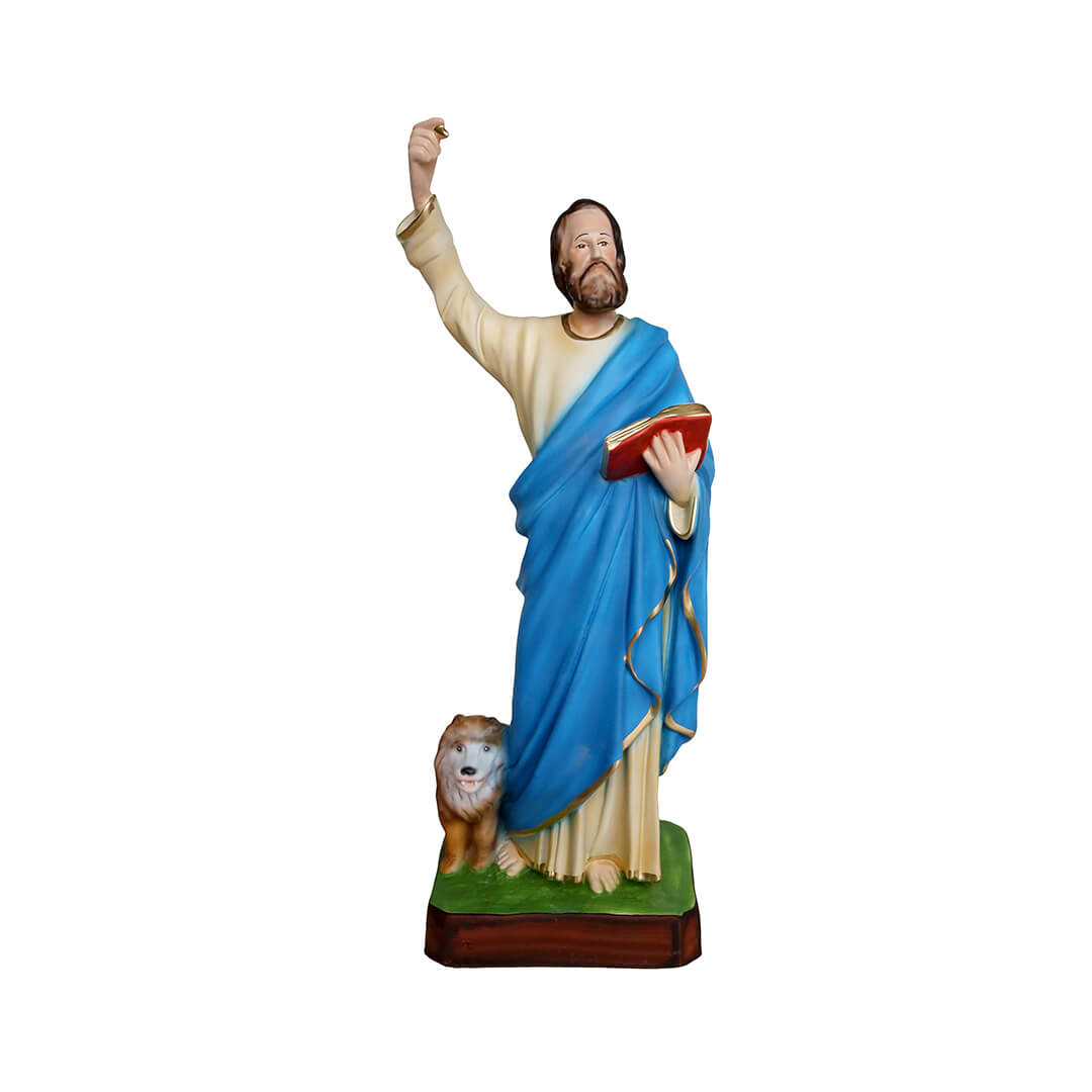 Statua San Marco Evangelista - 40cm - Lux Dei - Vendita Articoli Religiosi