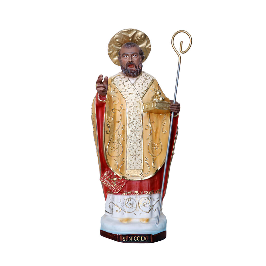 Statua San Nicola - 25cm - Lux Dei - Vendita Articoli Religiosi