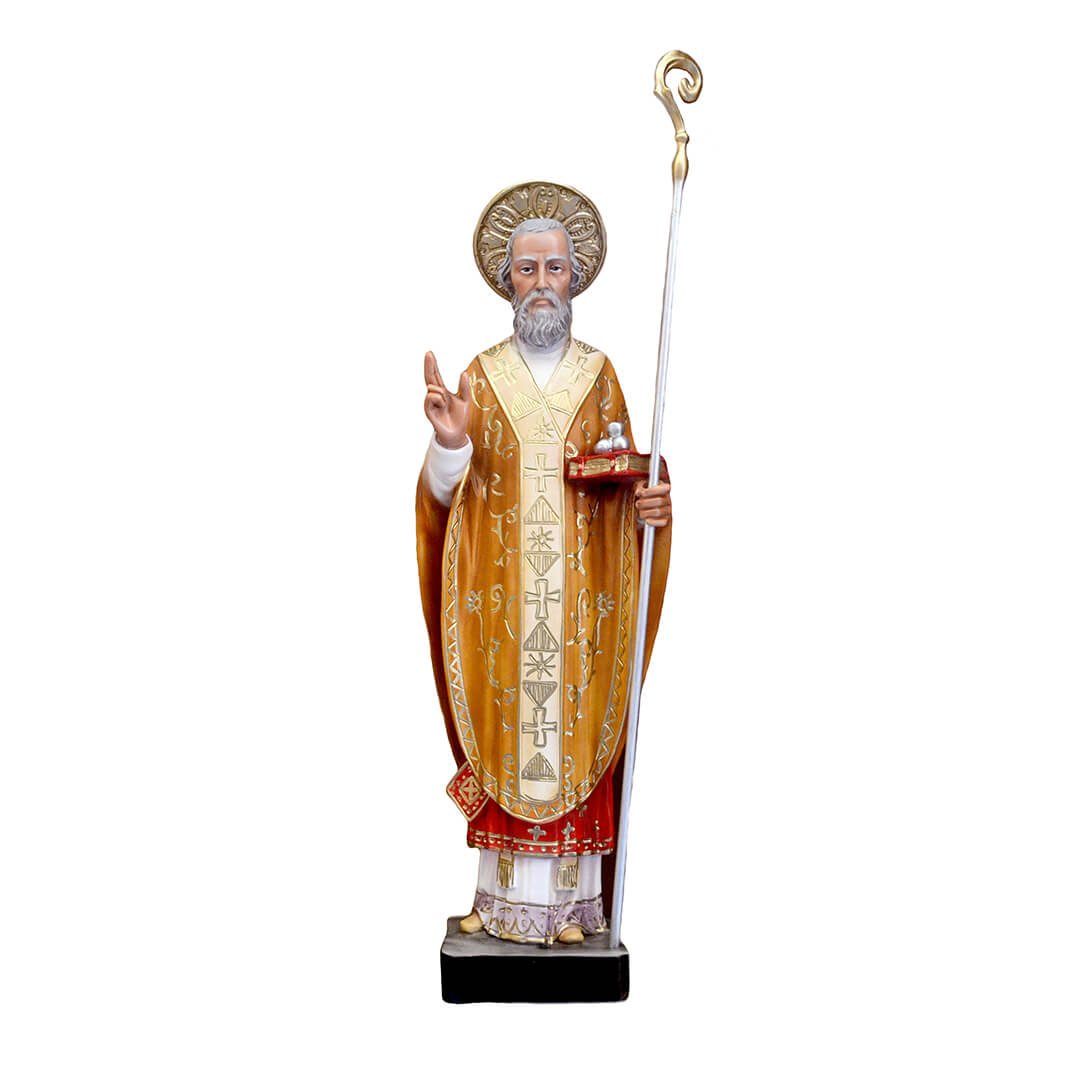 Statua San Nicola - 65cm - Lux Dei - Vendita Articoli Religiosi
