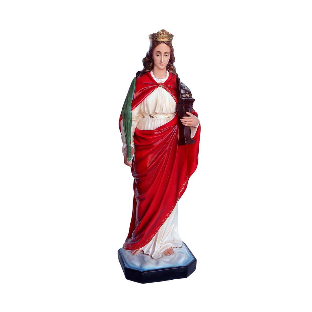 Statua Santa Cecilia - 130cm - Lux Dei - Vendita Articoli Religiosi