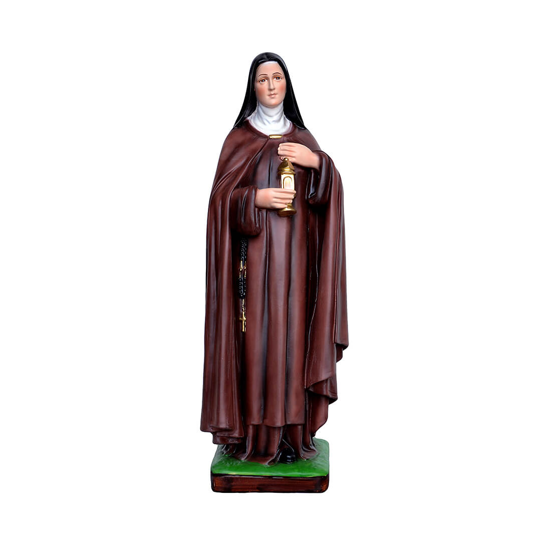 Statua Santa Chiara - 40cm - Lux Dei - Vendita Articoli Religiosi