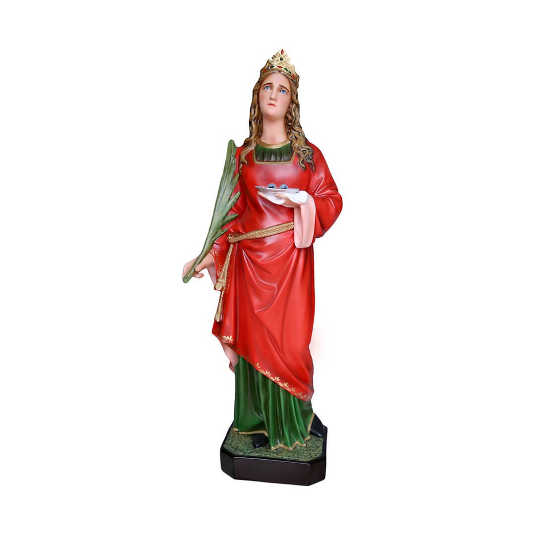 Statua Santa Lucia - 107cm - Lux Dei - Vendita Articoli Religiosi
